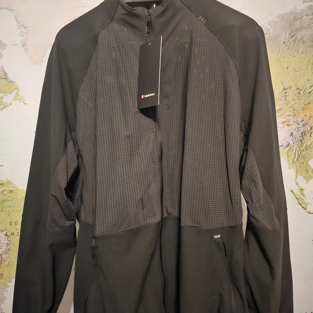 lululemon athletica Men's Black Performance Jacket
